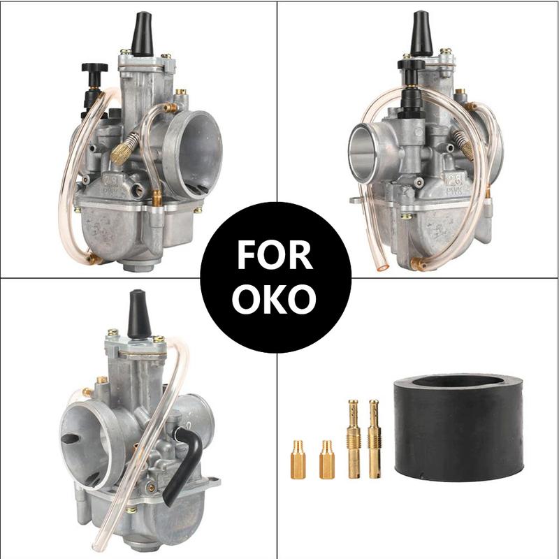 2T 4T Universal Keihin Koso Oko Motorcycle PWK Carburetor 21 24 26 28 30 32 34mm With Power Jet For Racing Motor