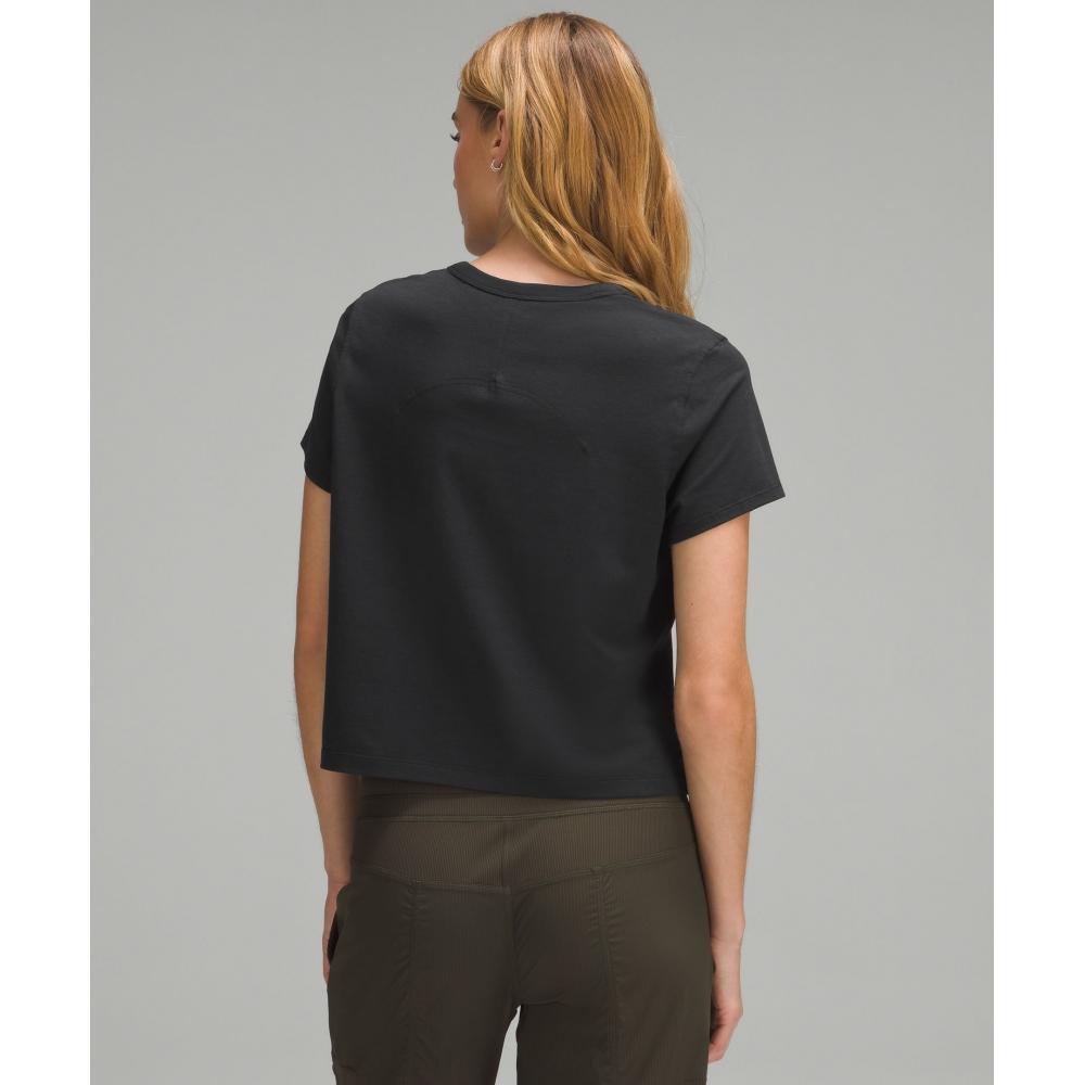 Lululemon Classic FiT CoTTon Blend T shirT Black