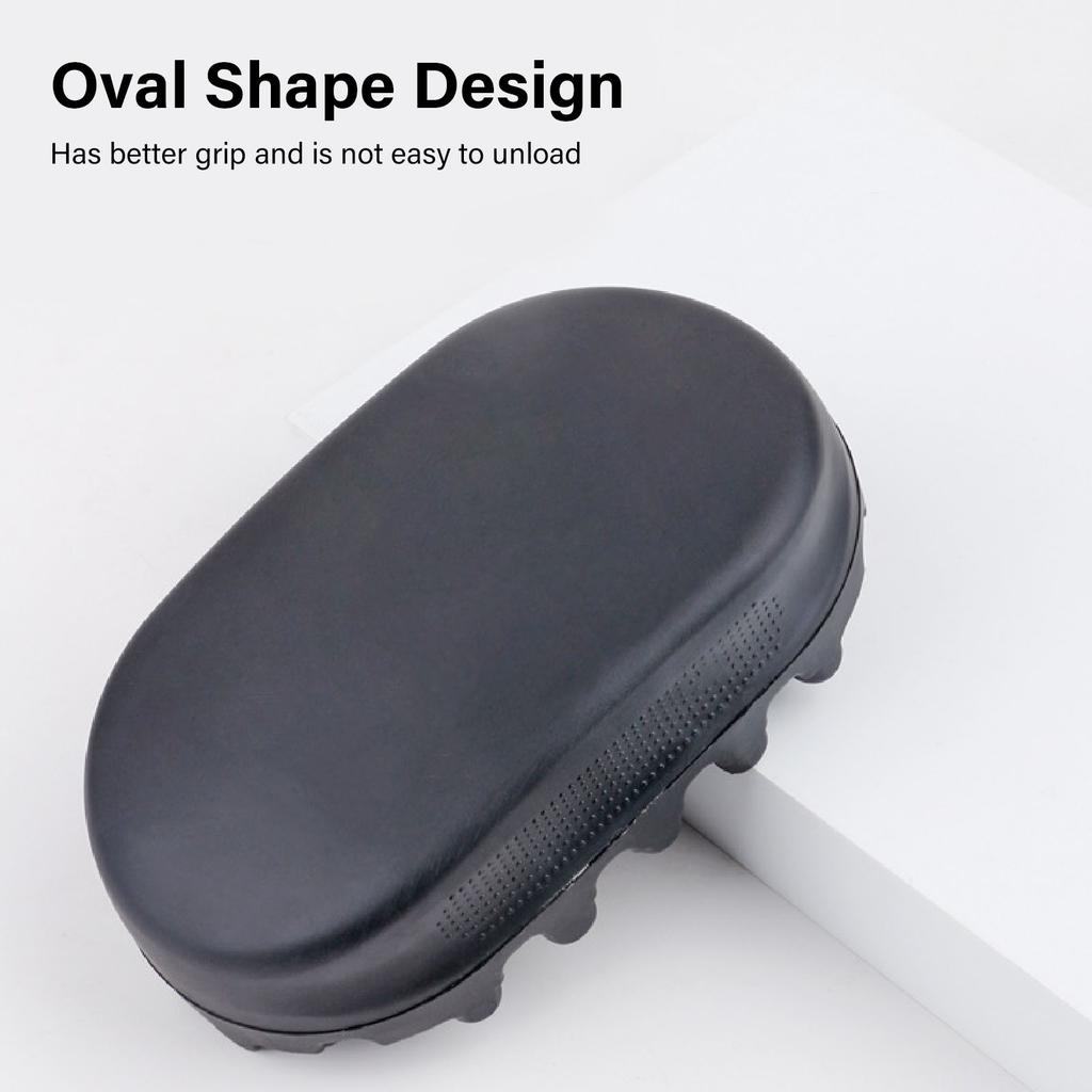 Lockenwickel Gedrehte Haarbürste Afro Zöpfe Dreadlocks Kamm Waschbares Gummi Stylingwerkzeug für Zuhause und Salon