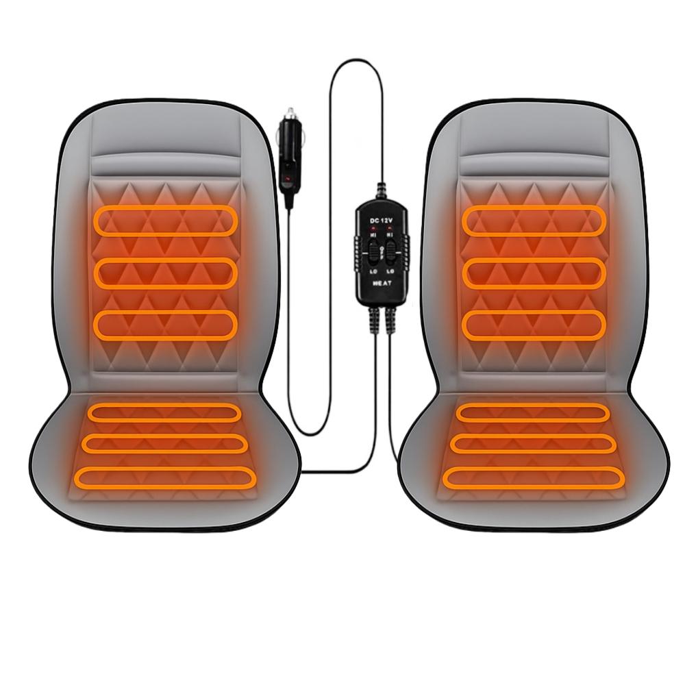 Winter Headting Car Seat Cushion Car Heated Mat 12V Automotive Vehicle Driver Seat Cover with Heater