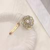 Dual Purpose Scarf Buckle Niche Diamond Inlaid Pearl Brooch Accessory Summer Corner