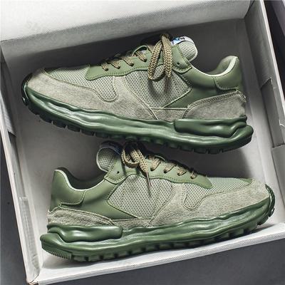 Zapatillas de Moda para Hombre 2025 Malla Transpirable Plataforma Zapatos de Hombre con Cordones Zapatillas de Running para Hombre Cómodas Zapatos Vulcanizados para Hombre Zapatillas