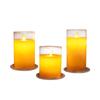 LED Swinging Candle Glass Light for Birthdays, Romantic Gestures & Proposals