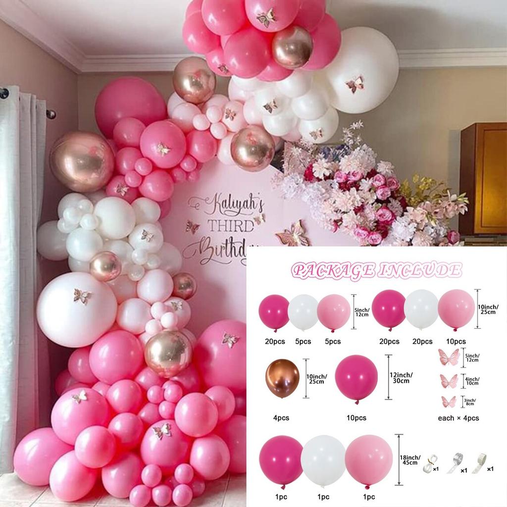 Balloon Set Wedding Birthday Party Arrangement Balloon Set Party Decoration Balloon Chain Set