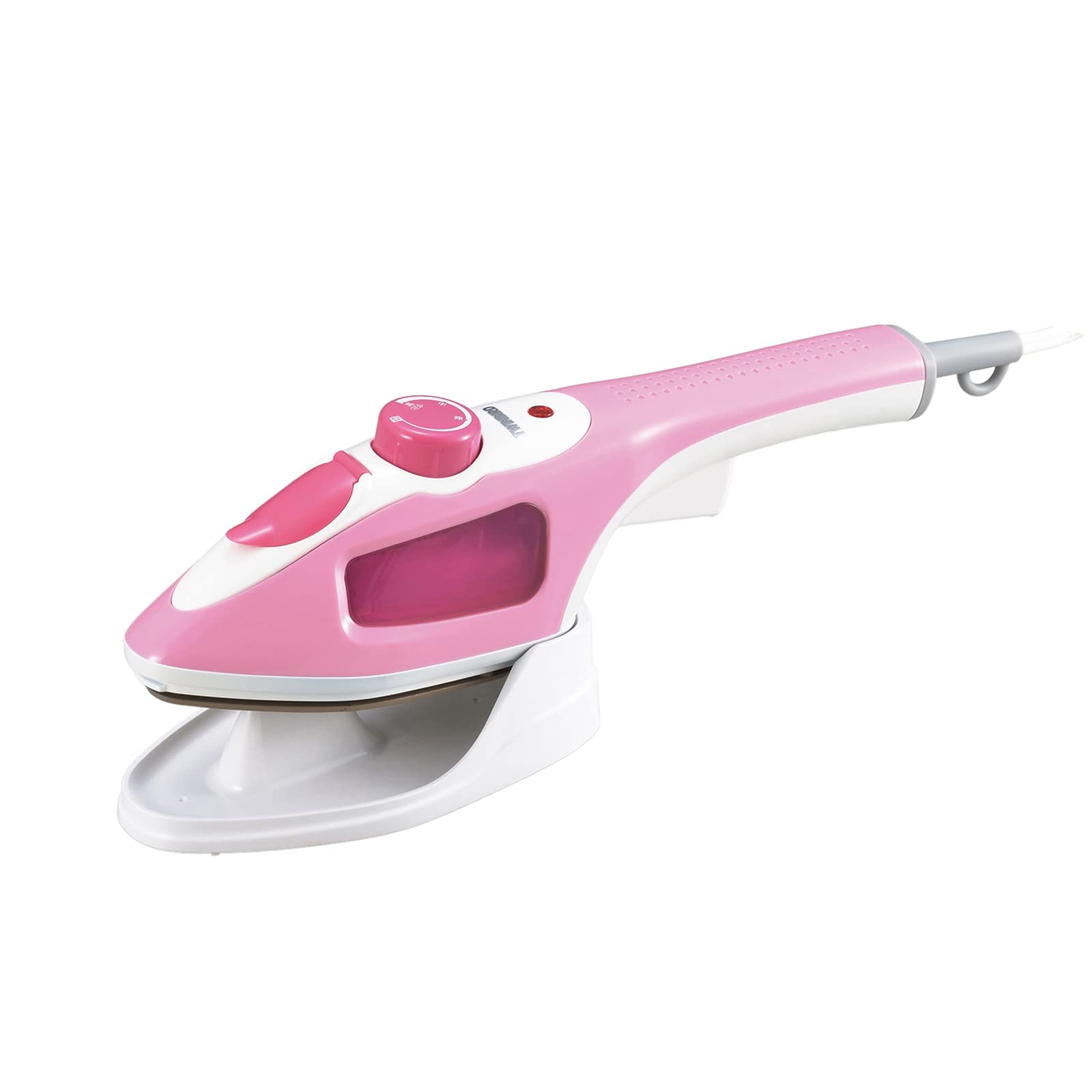 

Twinbird Tsubamesanjo Clothing Steamer Steam Iron Handy Lightweight Free Angle Crease year Pink [1 manufacturer s warranty] SA-4086P