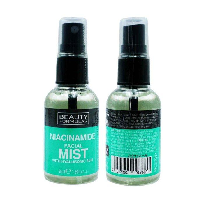 Beauty Formulas Niacinamide Facial Mist With Hyaluronic Acid