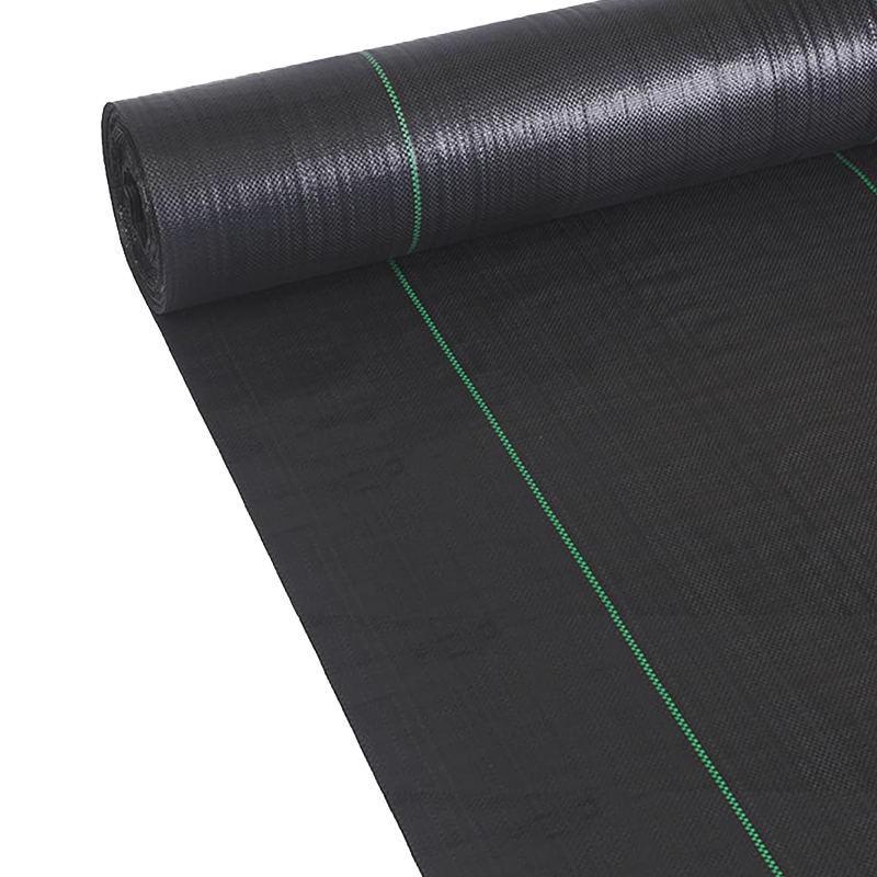 Black PP Weed Barrier Cloth: Breathable, Water-Permeable Ground Cover for Orchards and Gardens