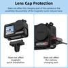 Flymile Silicone Cover for DJI Osmo Action 5 Pro Lens Cap Cover and Silicone Case Sleeve Camera Cover Rubber Protector Accseeory