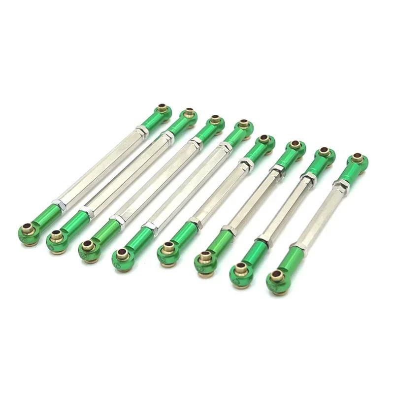 Metal RC Car Parts Upgrade Adjustable Chassis Linkage for MN Model 1/12 MN128 MN-128 Wrangler