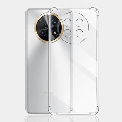 Capa transparente à prova de choque para airbag para Huawei Nova Y91 Capa de silicone transparente macia para Huawei Nova Y90 Capa para NovaY91 Y 90 Funda