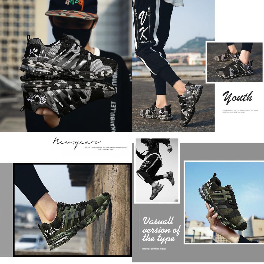 Mens Sports Sneakers Shoes Outdoor Breathable Casual Athletic Fashion Running Footwear