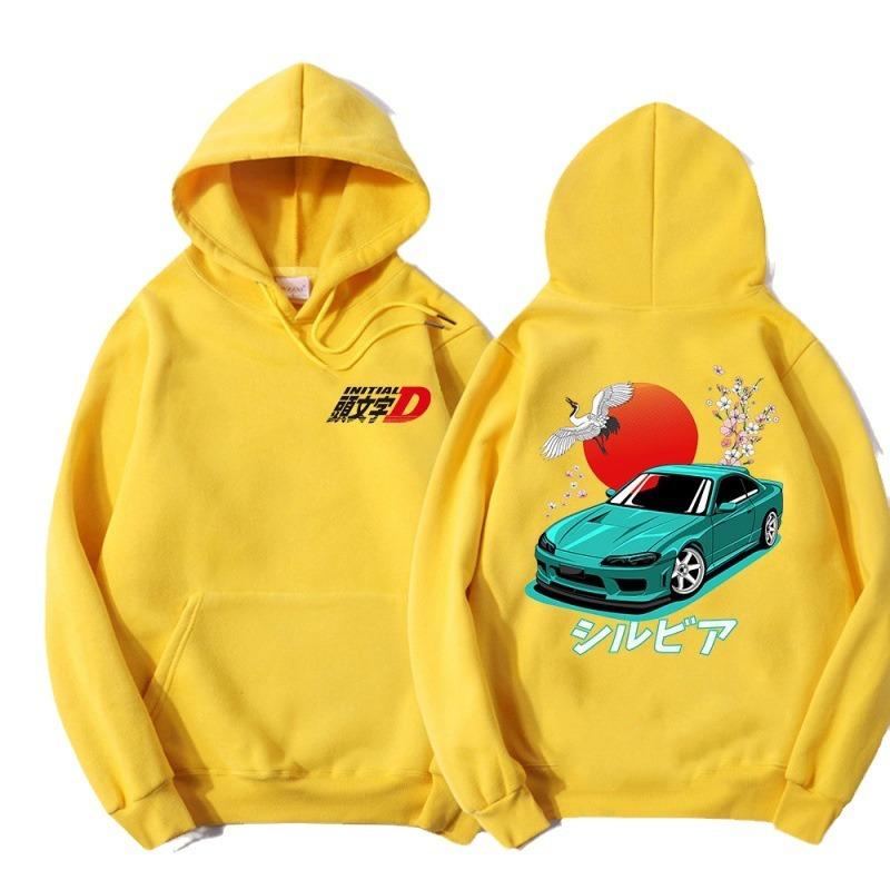 Anime iniziale D Drift felpa con cappuccioHoodie