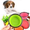 Compact 350ml Collapsible Dog Bowl For Convenient Feeding And Hydration On The Go