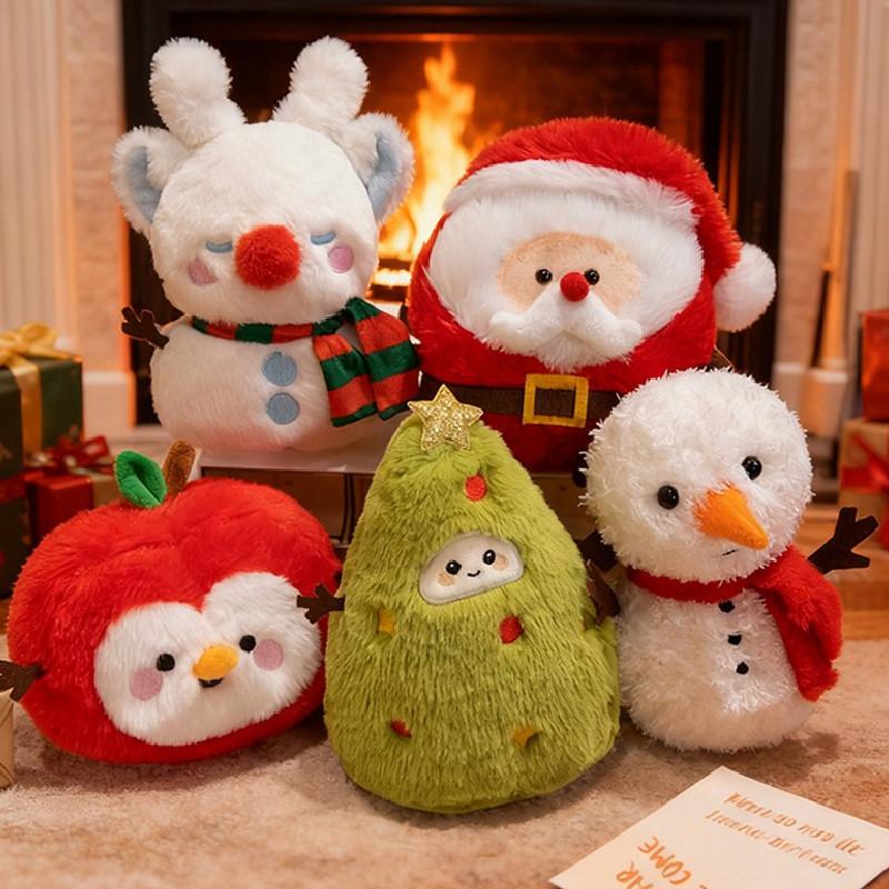 Santa Claus Stuffed Animal With Premium Plush For Christmas Tree Decoration And Children