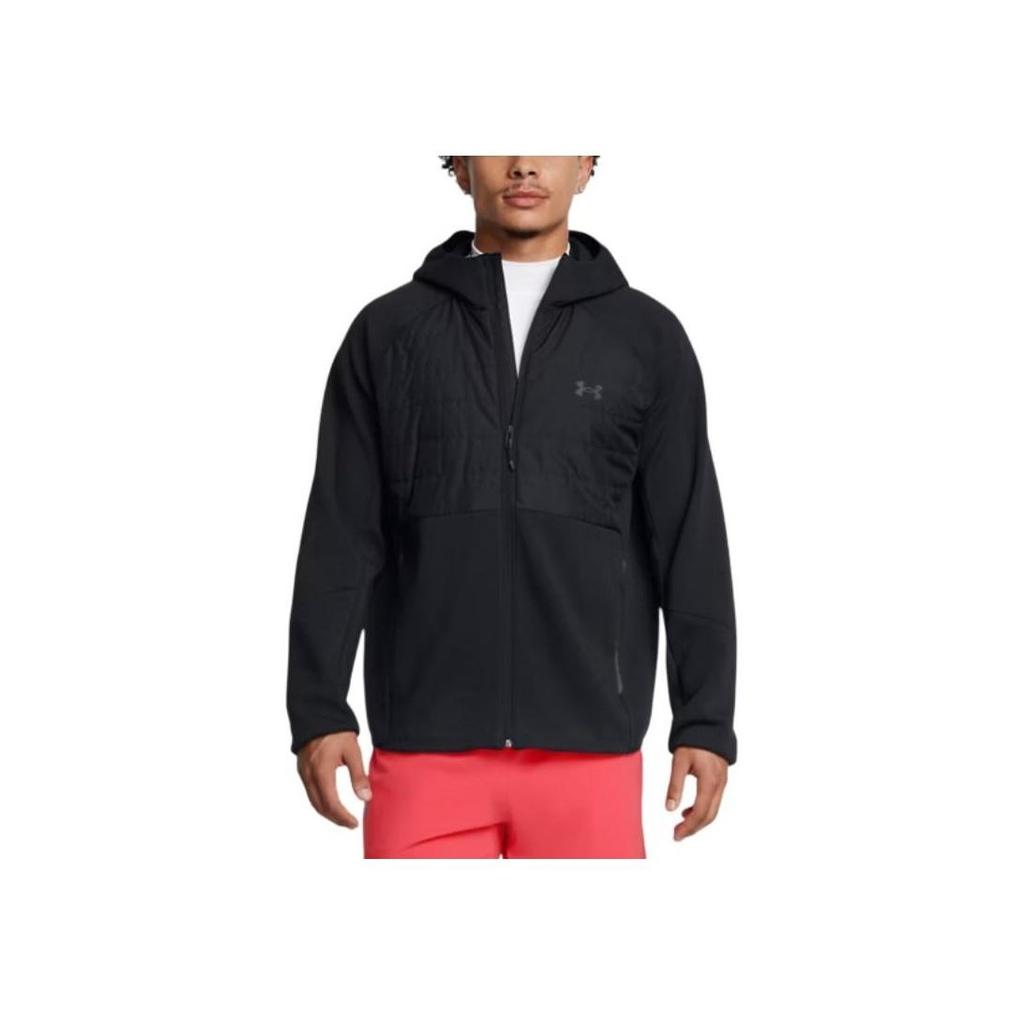 Under Armour Veste Mode Imperméable UA Storm Imparable Stretch 4 Directions à Capuche Zippée Homme Noir 1388905-001