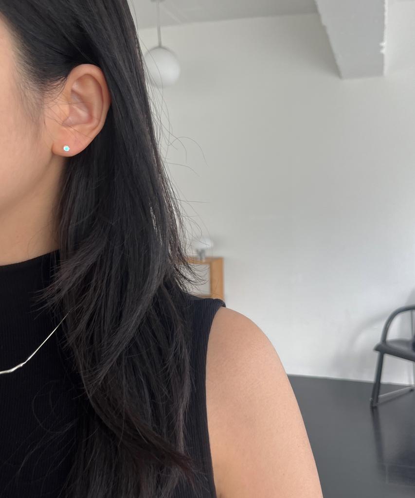 Baradu 925 Mini Mirror-Ball Piercing (Single)