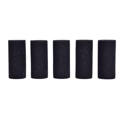 5Pcs L Size Black Sponge Filter Cover Aquarium Fish Tank Inlet Protector Sponge for Pond Aquarium