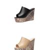Platform Sandals for Women - Outdoor Wear Thick Sole, Plus Size 2025 Summer New Arrival Wedge Heel Strappy Sandals