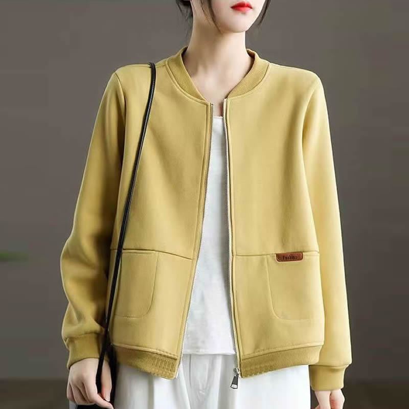 Giacca sportiva casual da baseball Capispalla ampia da donna
