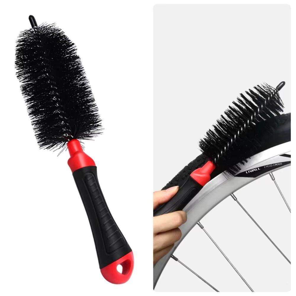 3Pcs Portable Bike Chain Brush Multi-functional Bicycle Cleaning Kit Chain Scrubber  Mountain Bike