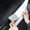 Chránič prahů dveří auta z uhlíkových vláken Samolepka Příslušenství Pro Dacia Duster Logan Sandero Stepway Dokker Spring Lodgy Jogger MCV