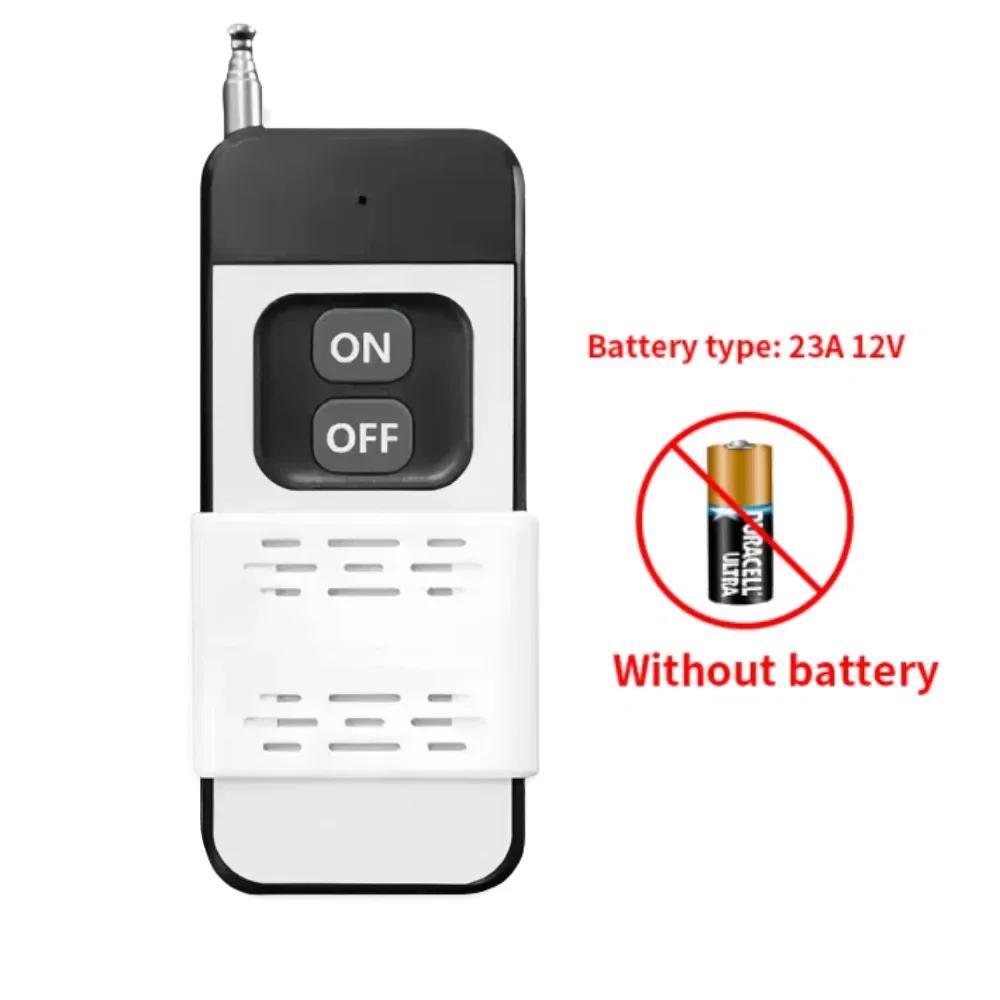 

Система бездротового дистанційного керування реле AC 110V 220V 30A, Передавач RF 433 МГц, Увімкнення/Вимкнення для водонагрівачів, Стельових світлодіодних ламп емоції кольору