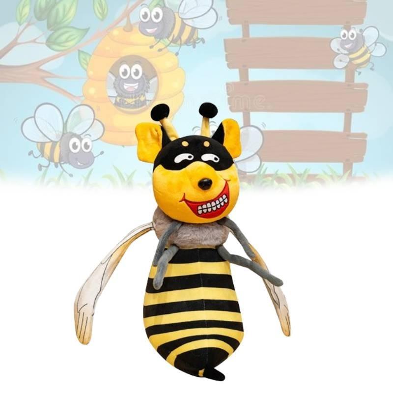 Adorable Bee Plush Toy Soft And Funny Dog Stuffed Animal Perfect Gift 45cm
