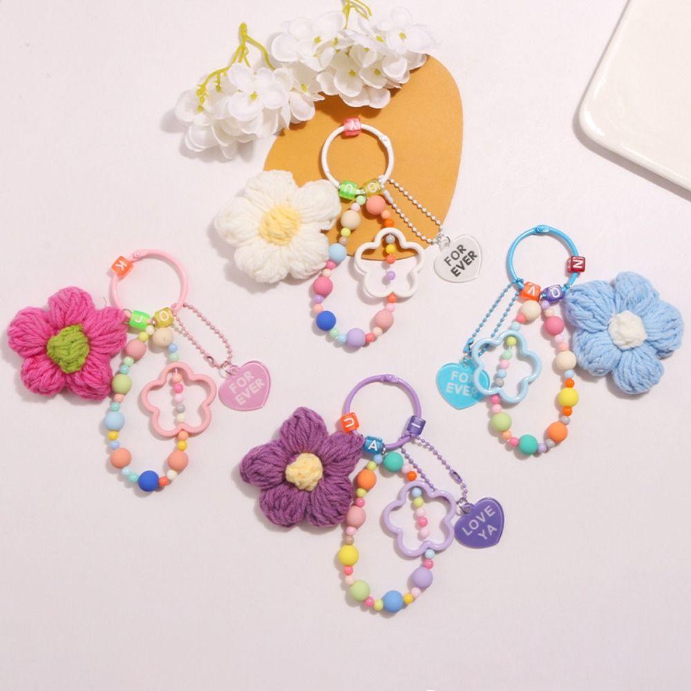 

Handmade Acrylic Bag Decoration Attractive Bag Pendant High Quality Color Keychain