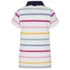 Lazy Jacks Womens/Ladies Pastel Stripes Polo Shirt