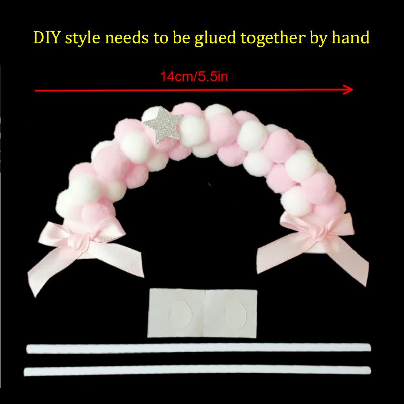 Bunte Bogen Kuchen Dekoration Flagge Bunte Kugel Geburtstag Hochzeit Papier Cupcake Dekoration Party Kuchen Dekoration DIY