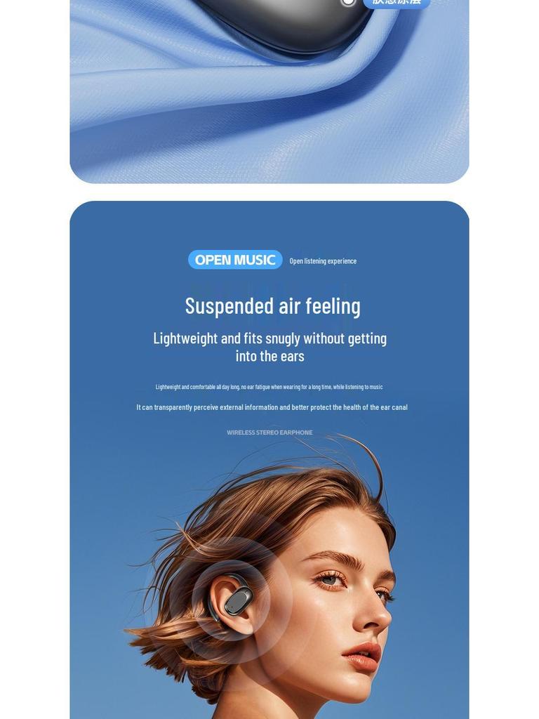 M57 Bluetooth TWS Sports Earphones - Long Battery Life, Over-Ear, Wireless, High Value
