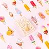 46Pcs Yummy Ice Cream Paper Sticker Decorative Sticker Diy Diary Scrapbooking Label Sticker Children's Stickers