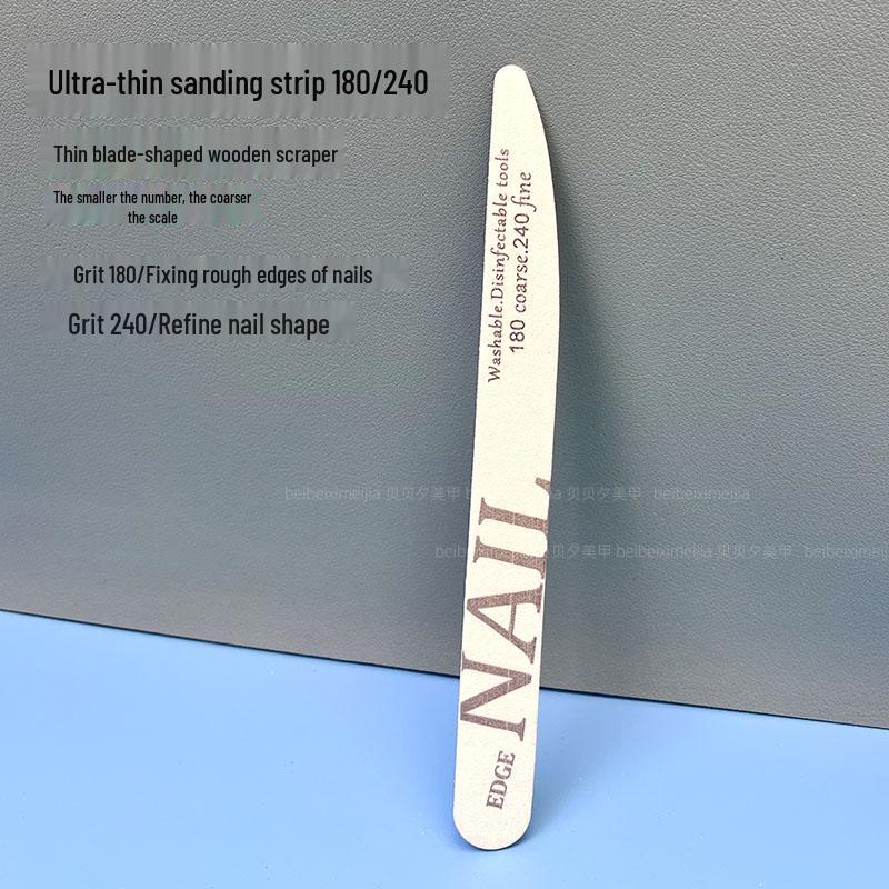 Washable Wear-Resistant Nail Shaping and Polishing Block