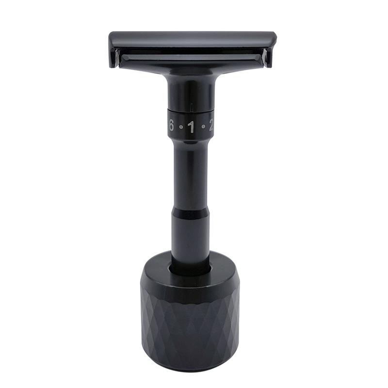 Manual Razor Men's Upgraded Version Adjustable Sharpness WashableOld-fashioned Double-sided Razor