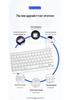 Universal Wireless Bluetooth Keyboard & Silent Rechargeable Mouse Set for iPad, Tablet, and Phone