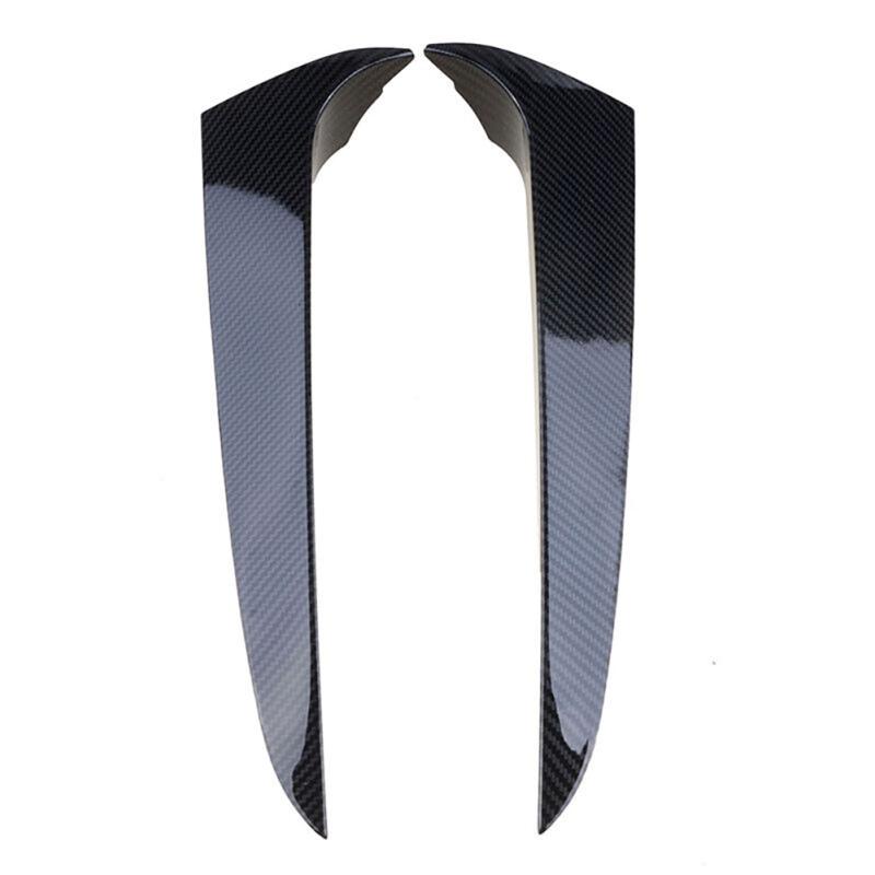2 Pcs Rear Window Spoiler Replacement Parts Side Wing Trim Cover Accessories Compatible For X3f25