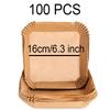 Large Air Fryer Disposable Paper Liner 23cm Non-stick Airfryer Parchment Special Baking Paper for 3-10QT Cooking/Steaming Basket