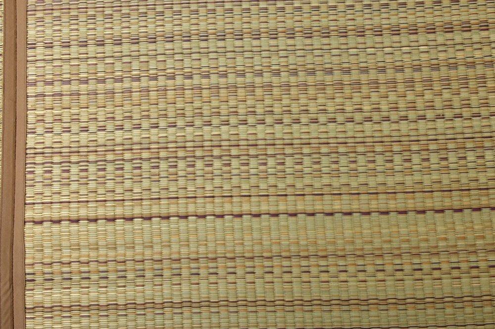 IKEHIKO Hand-woven Igusa Tatami Mat, "DX Color" Beige, Edo Size, 3 Tatami Mats (Approx. 176 x 261 cm), Backing: Non-woven Fabric