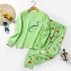 2025 Dinosaur Pattern Kids Homewear Set - Children's Clothing