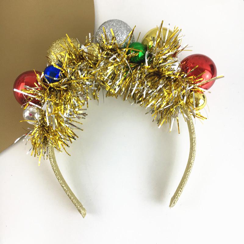 

Cute Red & Green Christmas Headband: Holiday Party Hair Accessories