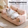 1 Set Pet Sofa Soft Comfortable Pet Bed Removable Washable Dog Nest Non-slip