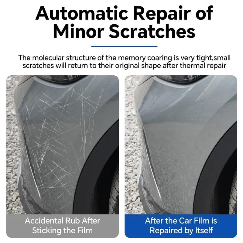 Car Headlight Front Rear Door TPU Protection Film For Volkswagen ID.4 -2024 Anti-Scratch Pre-cut PPF Clear Bra Resistant Kit