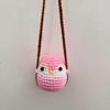 Duck Chick Knitted Hanging Decor Handmade Car Decoration Mini Knitting Ornament  Birthday Gift