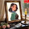 Disney Pearl Painting Mulan 5D DIY Pearl Picture Crafts for Adults/Beginners Gift Ideas Home Decor