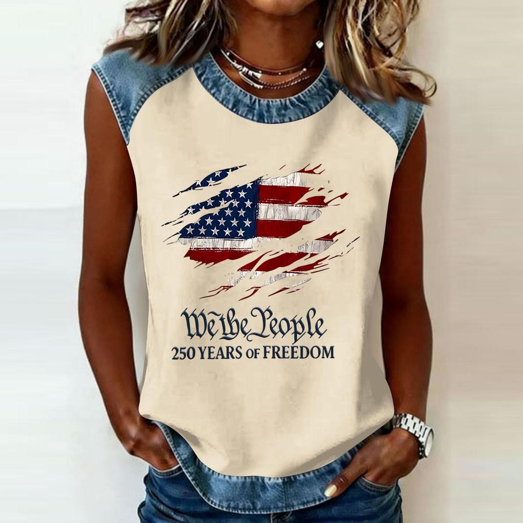 Camiseta informal de manga larga para mujer con cuello redondo y estampado