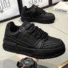 Herrenschuhe Lässige Sneaker Mode Einfarbig Plateau-Schuh 2024 Outdoor Atmungsaktiv Leicht Laufschuhe Vulkanisierte Schuhe