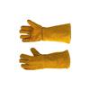 Cowhide Flame-retardant Welding Work Gloves Heat-proof Metal Welding Protector Yellow Gloves Soldering Welding Gloves Tools