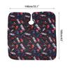 Fashionable Barber Shop Hairdressing Cape Hair Cutting Apron Hair Beauty Tool 160x140cm (Black)