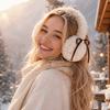 Faux Fur Plush Earmuffs Folding Earflap Protection Fashion Ear Warmer for Women
