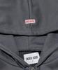 Sk8Er Rock Striking Cross Sweat Hood Zip-Up ((Dark Gray))